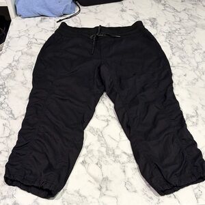 Northface Black Cropped Hiking Pants